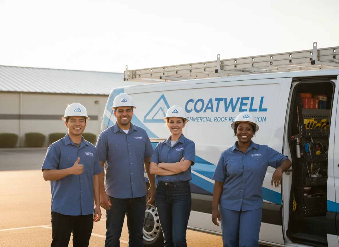 Commercial roof coating company in Stockton, GA